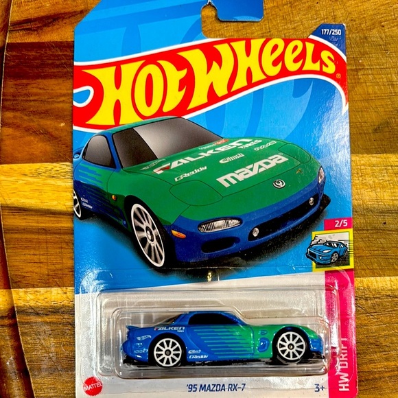 Blue and Green Sports Car Toy - Picture 1 of 1